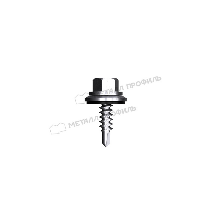 Саморез 4,8х28 ROOFRetail RAL9006 (белый алюминий)